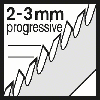 Stichsägeblt T 234 X Gesamt-L.117mm Zahnt.2-m HCS 5 St./Karte-Beschreibung lesen