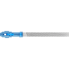 Werksttfeile DIN 7261 L.200mm Q.20x5mm Hieb 3 Flachstumpf 2K-Ergo