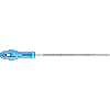 Werksttfeile DIN 7261 L.250mm Q.9,5mm Hieb 2 Rund 2K-Ergo