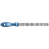 Feilraspel DIN 7261 L.200mm Q.20x5mm Hieb Kreuzhieb/Raspelhieb 2K-Ergo