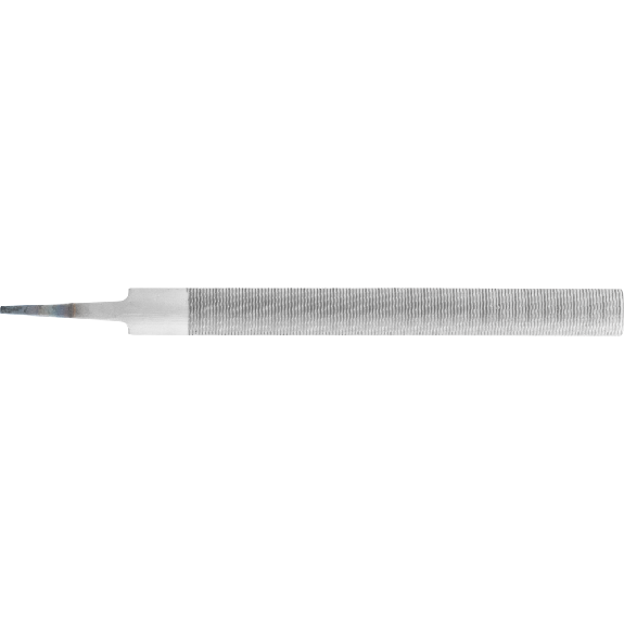Weichmetallfeile DIN 7261 L.250mm Q.25x7mm Hieb 0-Beschreibung lesen