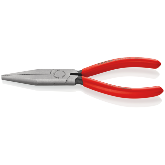 Langzange Gesamt-L.160mm Form 1 Kopf pol.lang,fl.Ku.-Überzug-Beschreibung lesen