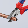 Kombizange L.160mm pol.Mehrkomp.-Hülle