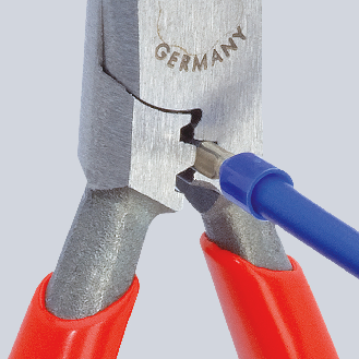 Verdrahtungszange L.160mm 0,5-0,75/1,5/2,5 mm² pol.Mehrkomp.-Hüllen-Beschreibung lesen