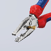 Kombizange L.180mm verchr.Mehrkomp.-Hülle