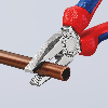 Kombizange L.180mm verchr.Mehrkomp.-Hülle