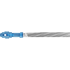 Werksttfeile DIN 7261 L.200mm Q.20x5mm Hieb 2 Flachstumpf 2K-Ergo