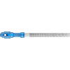 Werksttfeile DIN 7261 L.250mm Q.25x7mm Hieb 2 Halbrund 2K-Ergo