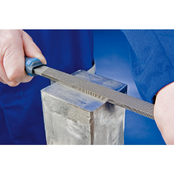 Werksttfeile DIN 7261 L.200mm Q.20x5mm Hieb 1 Flachstumpf 2K-Ergo-Beschreibung lesen