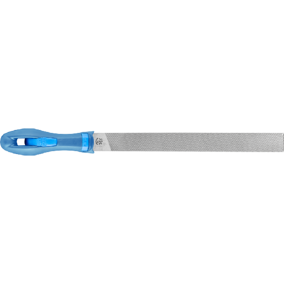 Werksttfeile DIN 7261 L.200mm Q.20x5mm Hieb 1 Flachstumpf 2K-Ergo-Beschreibung lesen