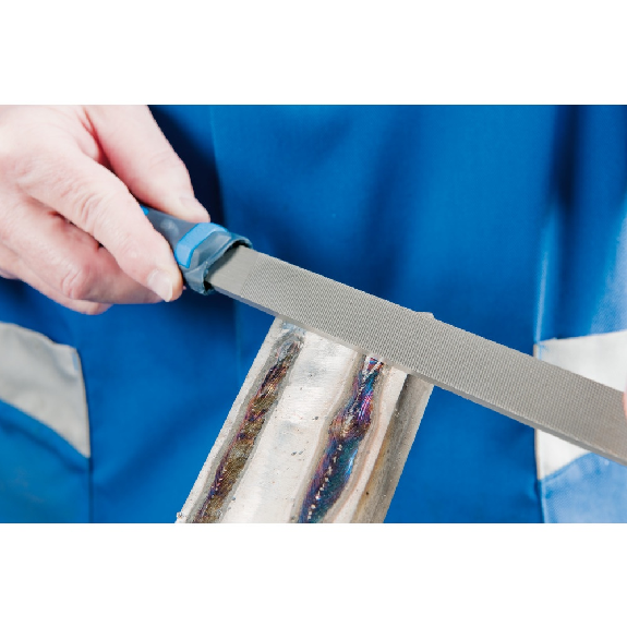 Werksttfeile DIN 7261 L.200mm Q.20x5mm Hieb 1 Flachstumpf 2K-Ergo-Beschreibung lesen