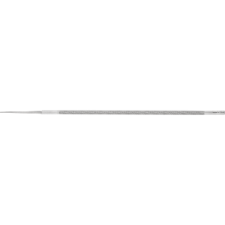 Kettensägenfeile DIN 7262 L.200mm Q.4,8mm Hieb Spiralhieb rd.-Leggi tutto