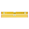 Wasserwaage 80 AS-2 120cm Alu.gelb ± 0,5 mm/m