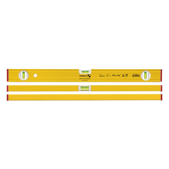 Wasserwaage 80 AS-2 120cm Alu.gelb ± 0,5 mm/m-Beschreibung lesen