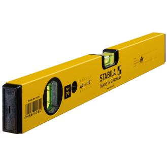 Wasserwaage 70 40cm Alu.gelb ± 0,5 mm/m-Beschreibung lesen