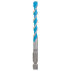 Steinbohrer Expert HEX-9 D.6mm Arbeits-L.60mm Gesamt-L.100mm 6-kant