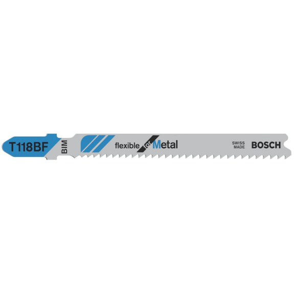 Stichsägeblt T 118 BF Gesamt-L.92mm Zahnt.1,9 -2,m BiM 5 St./Karte-Beschreibung lesen