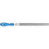Werksttfeile DIN 7261 L.250mm Q.25x7mm Hieb 3 Halbrund 2K-Ergo