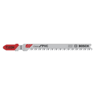 Stichsägeblt T 102 H Clean for PVC L.100mm Zahnteilung 2,m HCS 3erPack-Beschreibung lesen