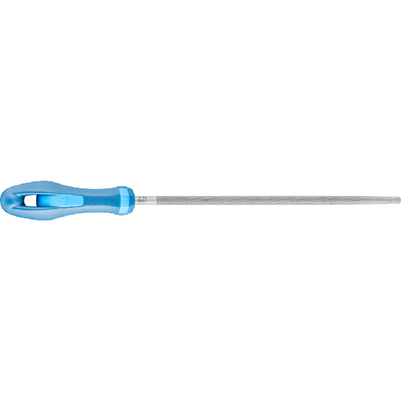 Werksttfeile DIN 7261 L.200mm Q.7,5mm Hieb 1 Rund 2K-Ergo-Beschreibung lesen