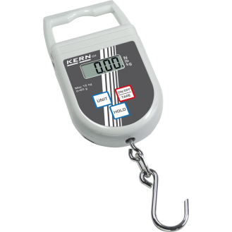 Hängewaage H175xB90xT30mm Wägebereich 50kg Ziffernschritt 100g-Beschreibung lesen