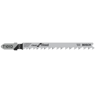 Stichsägeblt T 101 D Clean for Wood L.100mm Zahnteilung 4-5,2mm HCS 3er Pack-Beschreibung lesen