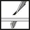 Stichsägeblt T 101 D Clean for Wood L.100mm Zahnteilung 4-5,2mm HCS 3er Pack