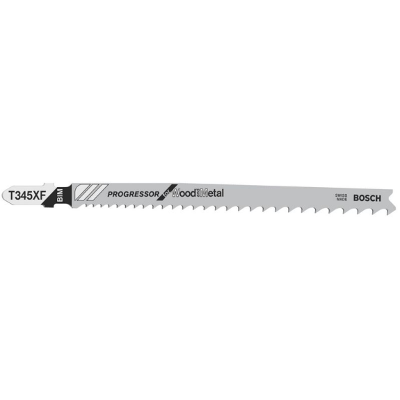 Stichsägeblt T 345 XF Gesamt-L.132mm Zahnt.2,4 -5mm BiM 5 St./Karte-Beschreibung lesen