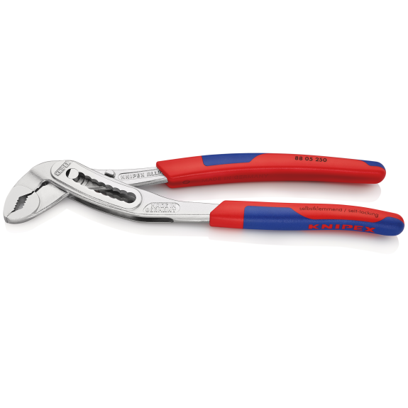 Pince multiprise Alligor L.250mm serrage L.46mm boîtier chromé 2K-Leer más