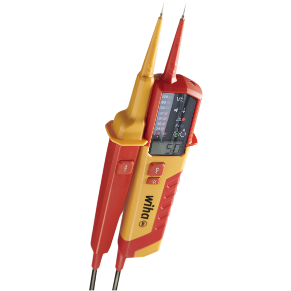 Spannungs-/Durchgangsprüfer 0,5-1000/0,5-1500 V AC/DC C III 1000V/C IV 600 V-Beschreibung lesen