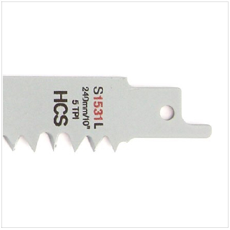 Säbelsägeblt S1531 L L.240mm B.19mm TPI 5 5mm geschr.,geschl.5 St./Karte-Beschreibung lesen