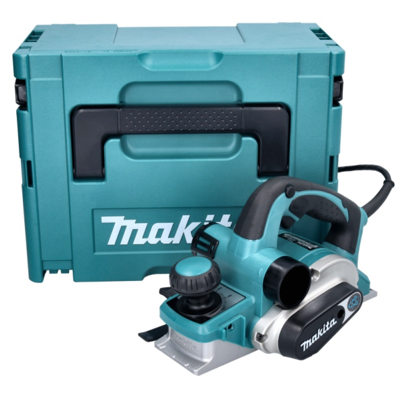 Makita KP0810CJ rabot pliant 1050W 82mm + accessoires + mallette-Lire la description