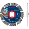Bosch EXPERT MultiMaterial X-LOCK Diamanttrennscheiben, 125 x 22,23 x 2,4 x 12