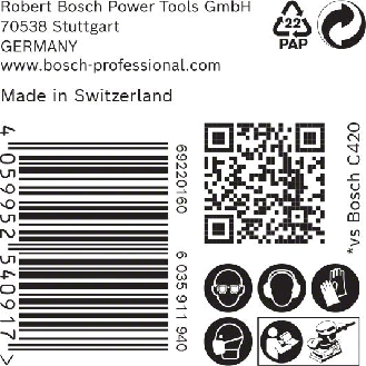 Bosch EXPERT M480 Schleifnetz fr Schwingschleifer, 93 x 186 mm, K 100, 50-tlg.-Beschreibung lesen