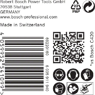 Bosch EXPERT M480 Schleifnetz fr Schwingschleifer, 115 x 230 mm, K 100, 50-tlg.-Beschreibung lesen