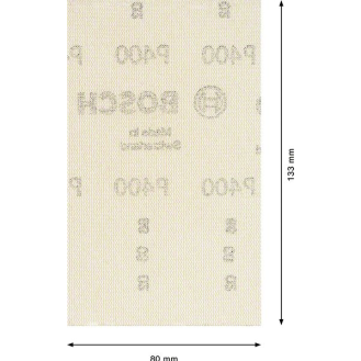 Bosch EXPERT M480 Schleifnetz fr Schwingschleifer, 80 x 133 mm, K 400-Beschreibung lesen