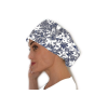 Calot cheveux gazelle bleu