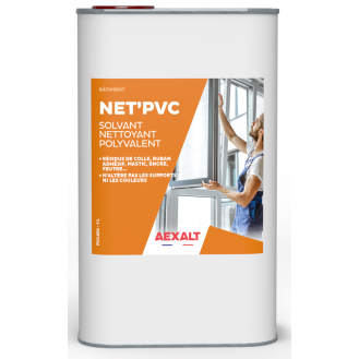 Solvant nettoyant polyvalent Net'PVC bidon de 1L  - PVC454-Beschreibung lesen