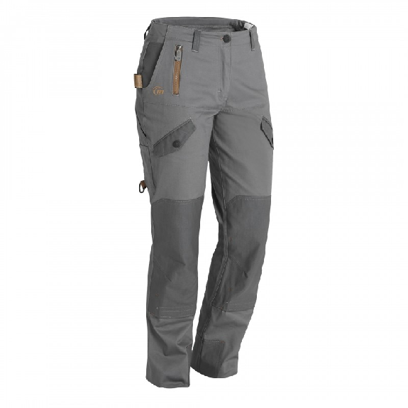 Pantalon de travail Genouillères Gris-Lire la description