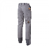 Pantalon de travail Genouillères Gris Pantalon de travail Genouillères Gris
