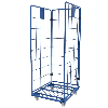 Roll conteneur 3 côtés avec roues en polyamide