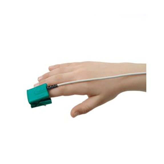 Sensor dedo reutilizable pediátrico finger clip 1m-Leer más