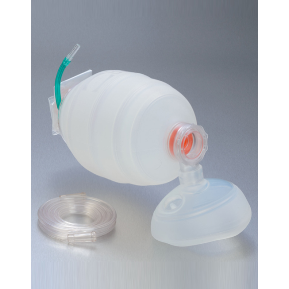 Resucitador plegable Pocket Micro-BVM verde C/O2-Leer más