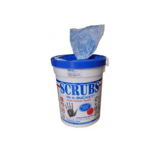 Lingette nettoyante  Scrubs "042272" pour mains et outils-Lire la description
