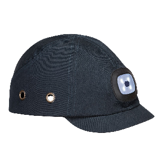 Portwest - Casquette anti-choc à LED rechargeable par USB-Lire la description