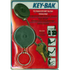 KEY-BAK mit Feder-Clip aus Edelstahl