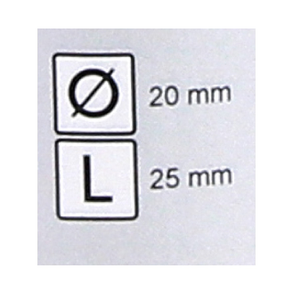 Fein HSS Dura 25 Kernbohrer mit 3/4 in Weldon-Aufnahme, Bohr- 20 mm-Beschreibung lesen