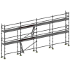 Lot Echafaudage Façadier 78m² - DUO45 - DACAME (Sans Planchers - Sans Plinthes)