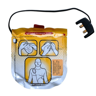 Piastre per defibrillazione Defibtech LIFELINE VIEW - Adulto (coppia) - Originali-Lire la description