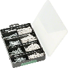 Bosch Befestigungs-Set 173-teilig, Bohrer, Dbel, Schrauben, Bits in Sortierbox